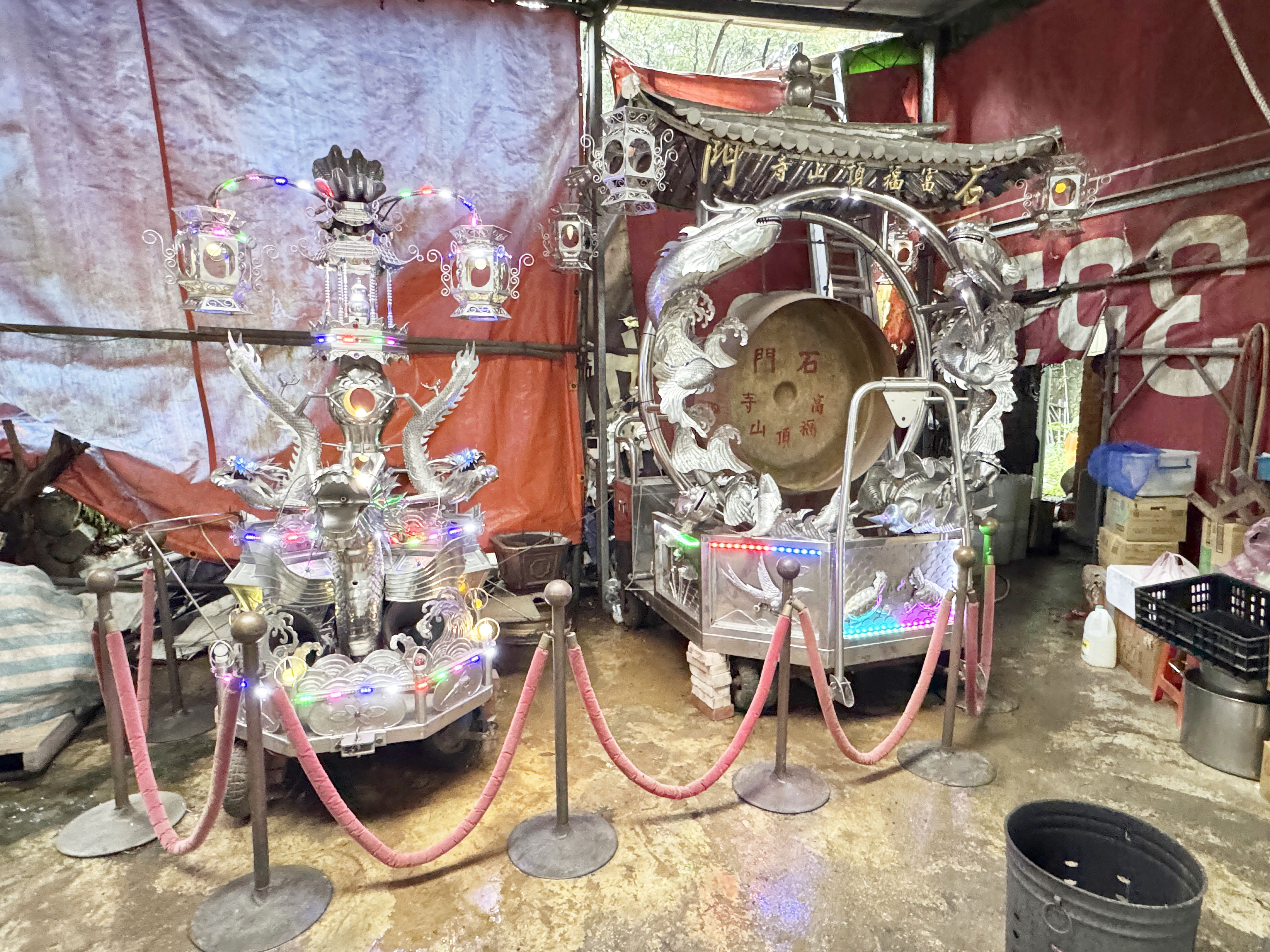 富福頂山寺｜三芝最具歷史特色的珊瑚貝殼寺廟